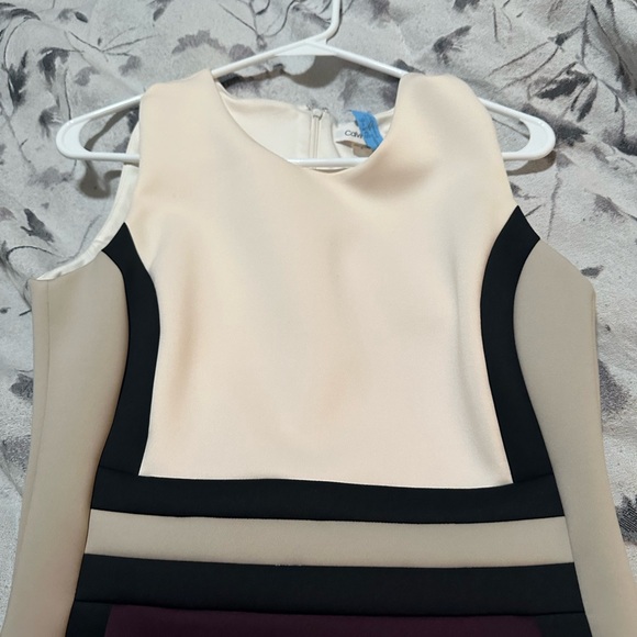 Dress sale ๐ฅ๐ฅ 2/$25 Color block sheath dress by Calvin Klein size 8 - Picture 4 of 7